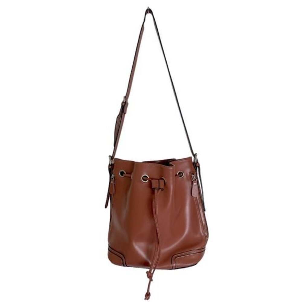 ☀️ Camel Color Drawstring Bucket Bag